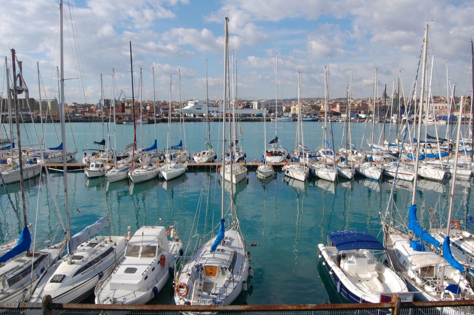 Sailing boats in Harbour